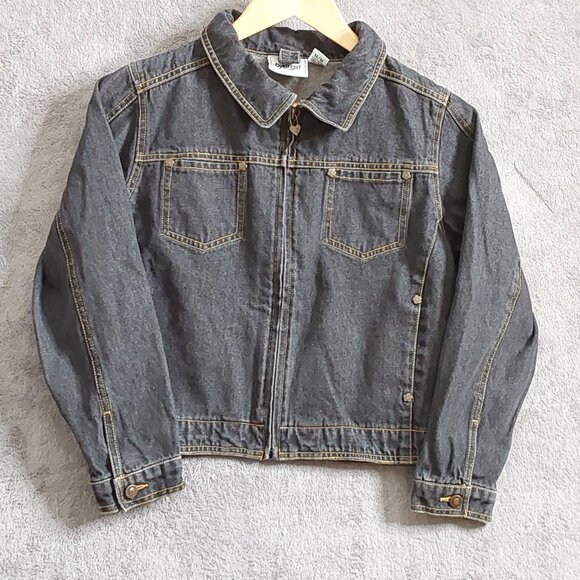 Vintage Byer Girl Blue Jean Jacket Medium 10/12 - Picture 6 of 7